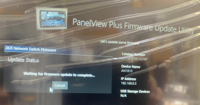 Actualizar Firmware PanelView 7 Plus 2023